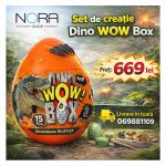 Set de creatie  Dino WOW Box